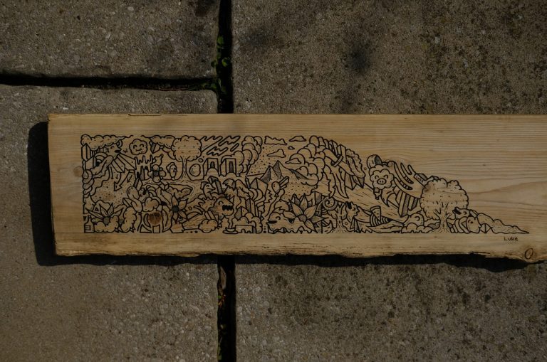 Doodle including 36 london landmarks, 16 underground stations and a bunch of London themed shizzle. 